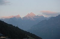 1-Il Diavolo di Tenda tinto di rosa all'alba